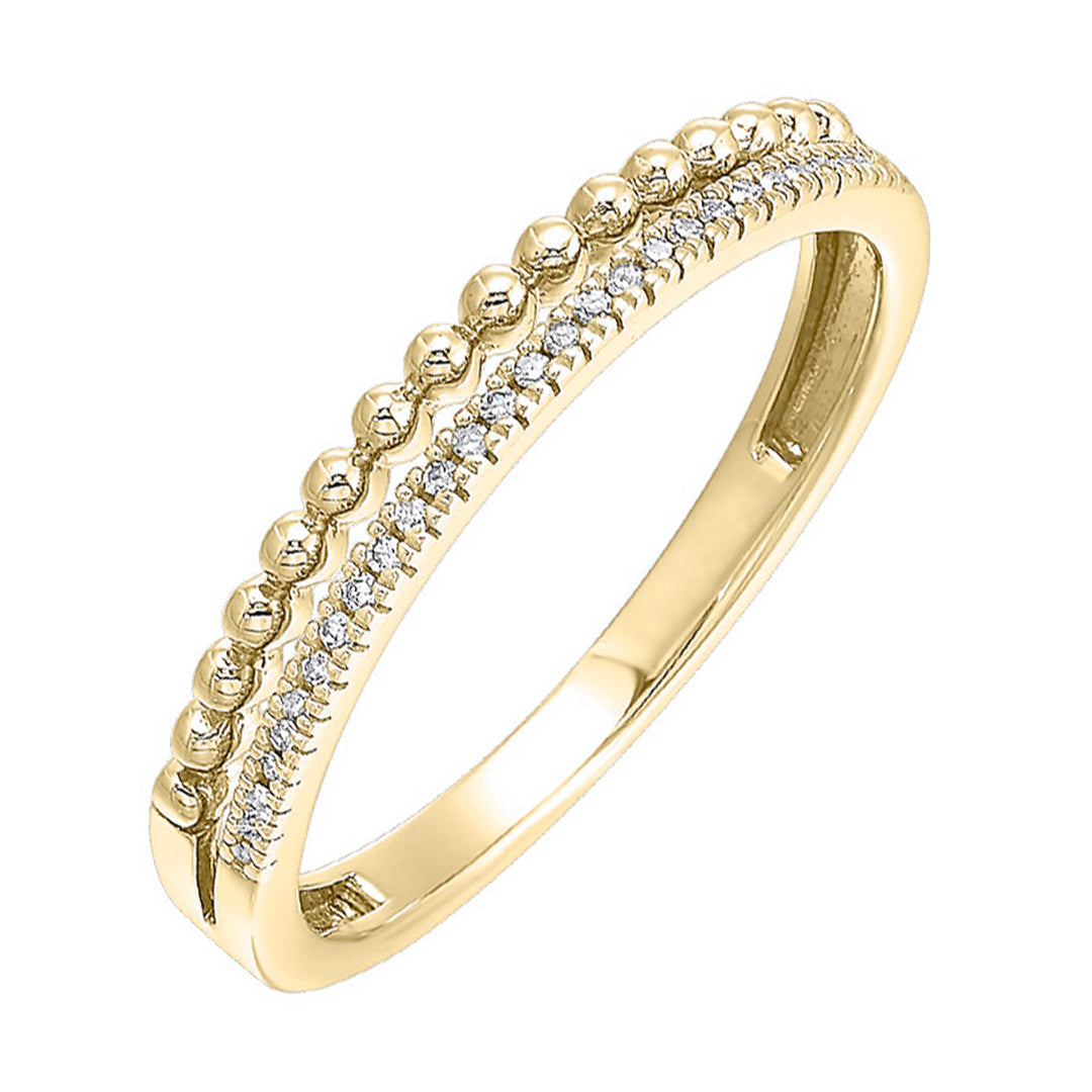 10Kt Yellow Gold Diamond 1/20Ctw Ring