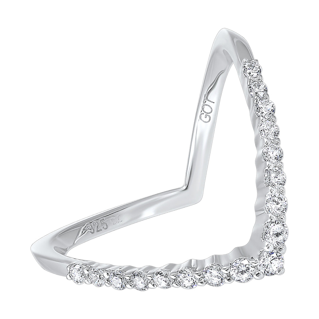 10Kt White Gold Diamond 1/4Ctw Ring