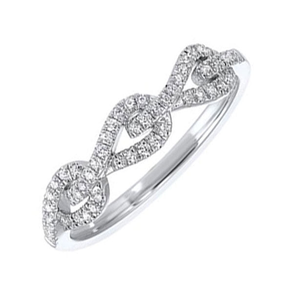 10Kt White Gold Diamond 1/6Ctw Ring