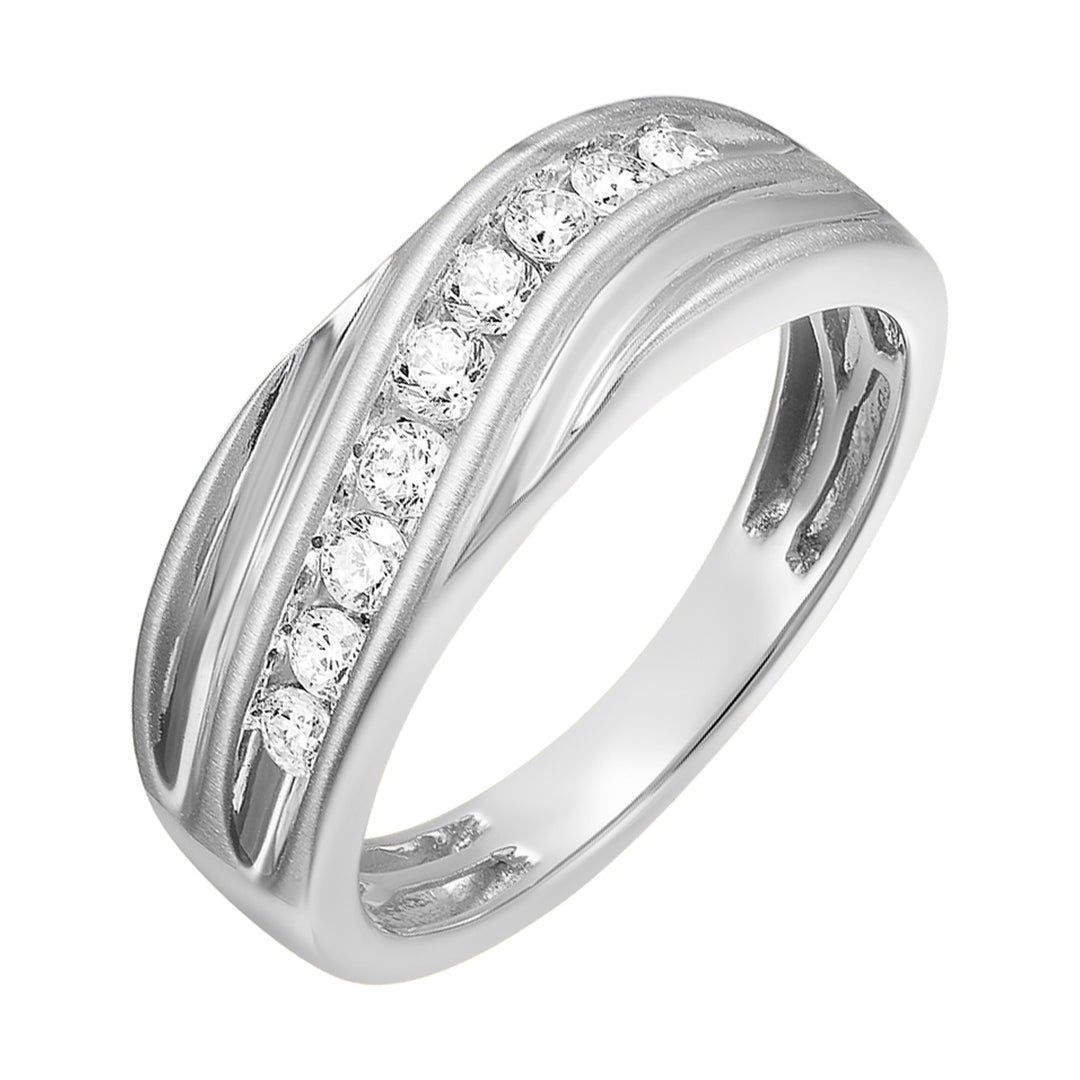 10Kt White Gold Diamond 1/2Ctw Ring