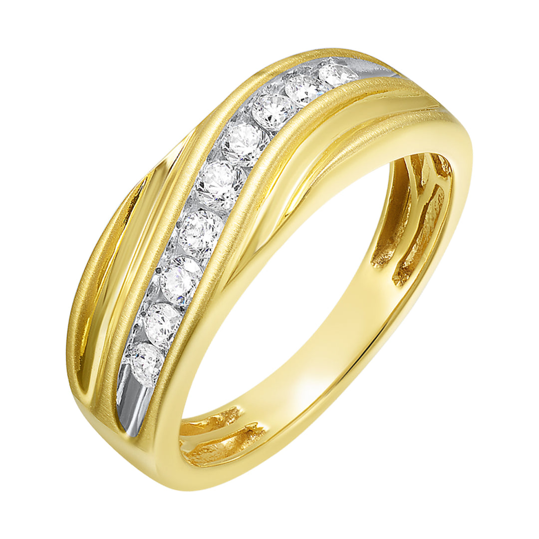 10Kt Yellow Gold Diamond 1/2Ctw Ring