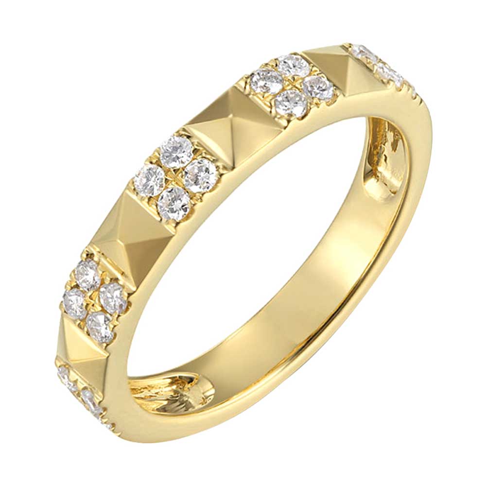 14Kt Yellow Gold Diamond 1/3Ctw Ring