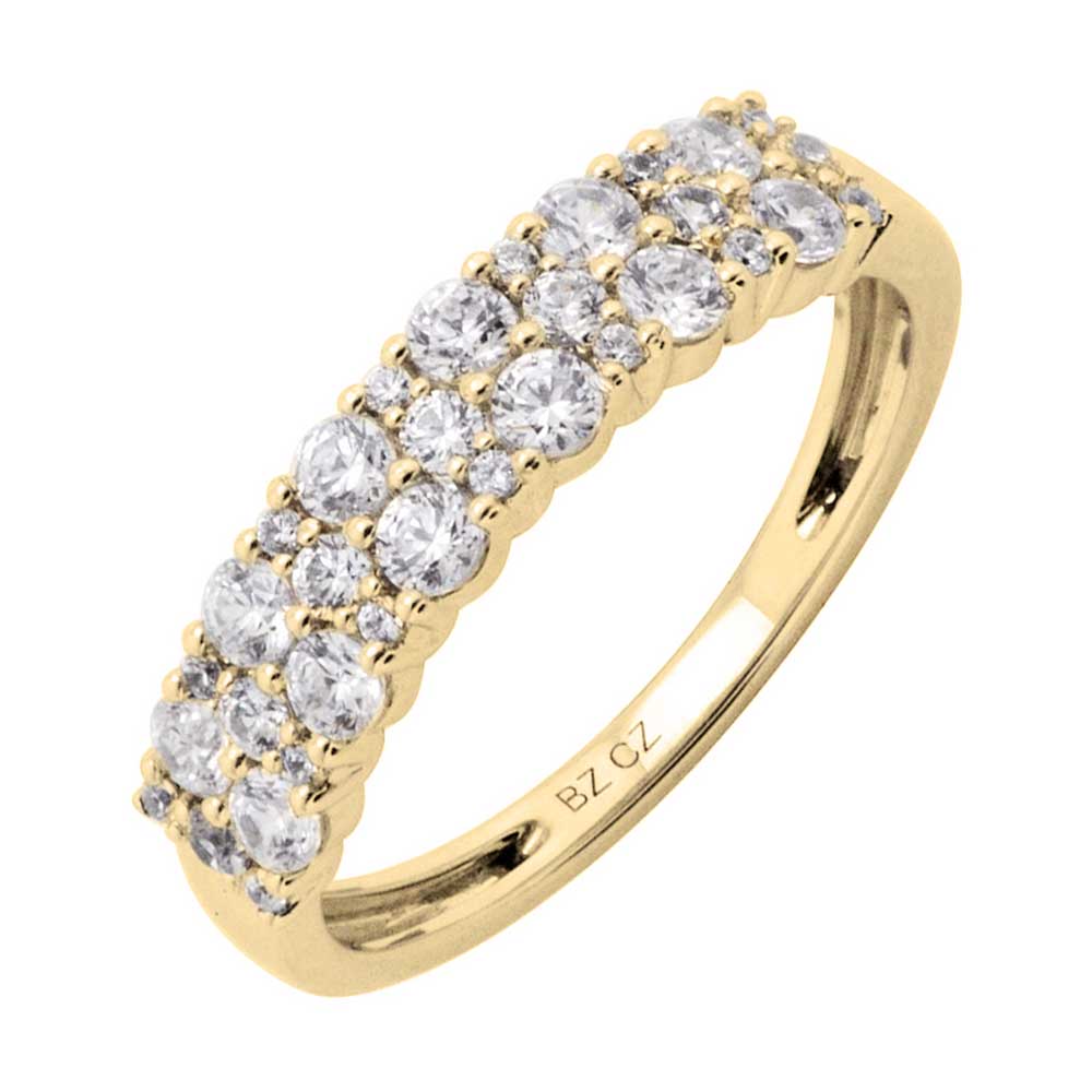 14Kt Yellow Gold Diamond 3/4Ctw Ring