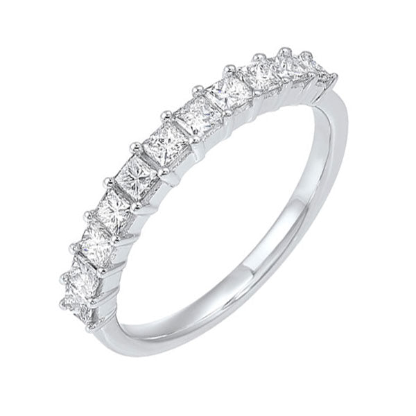 14Kt White Gold Diamond 3/4Ctw Ring