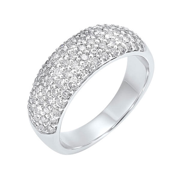 14Kt White Gold Diamond 1Ctw Ring