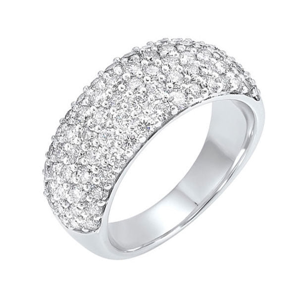 14Kt White Gold Diamond 2Ctw Ring