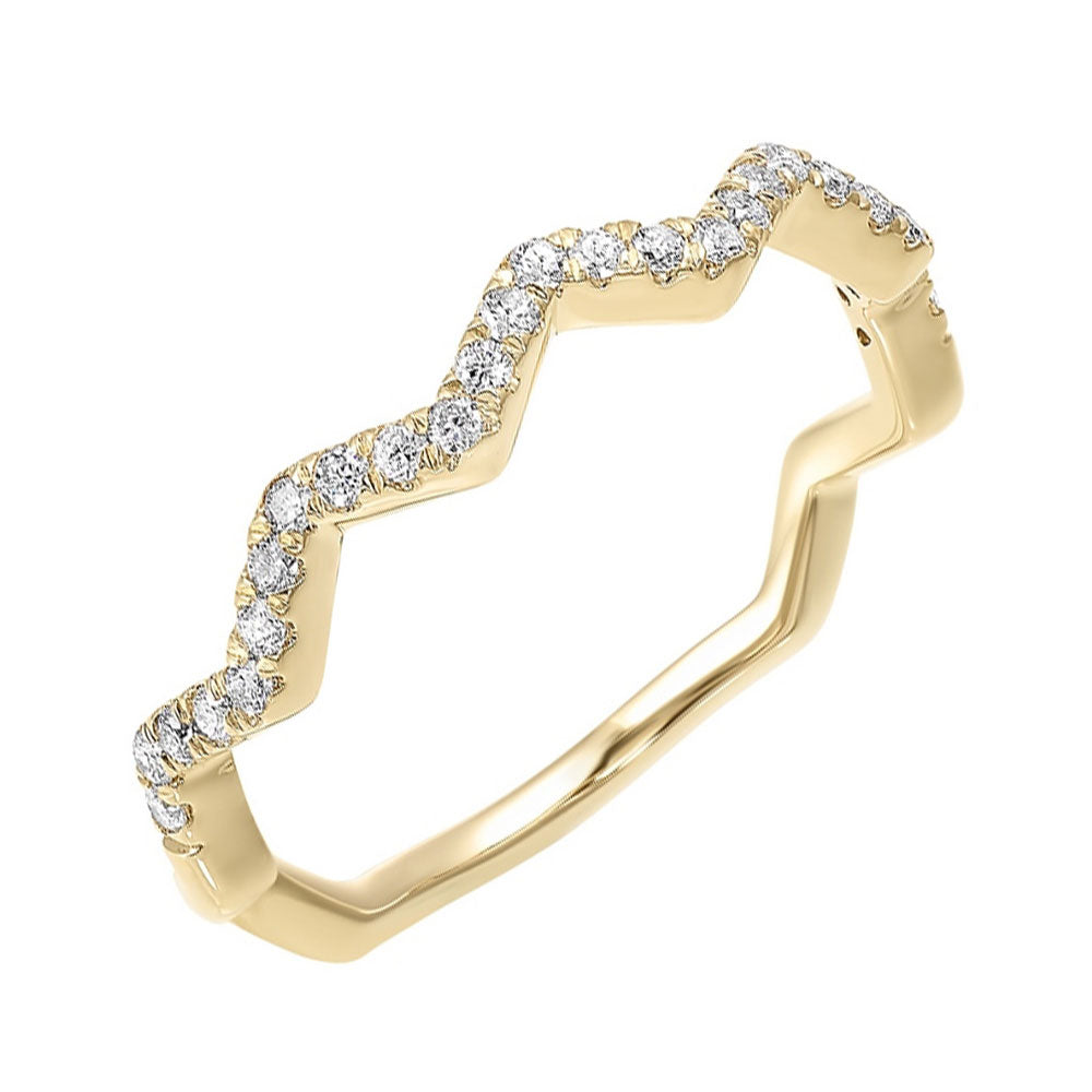 10Kt Yellow Gold Diamond 1/5Ctw Ring