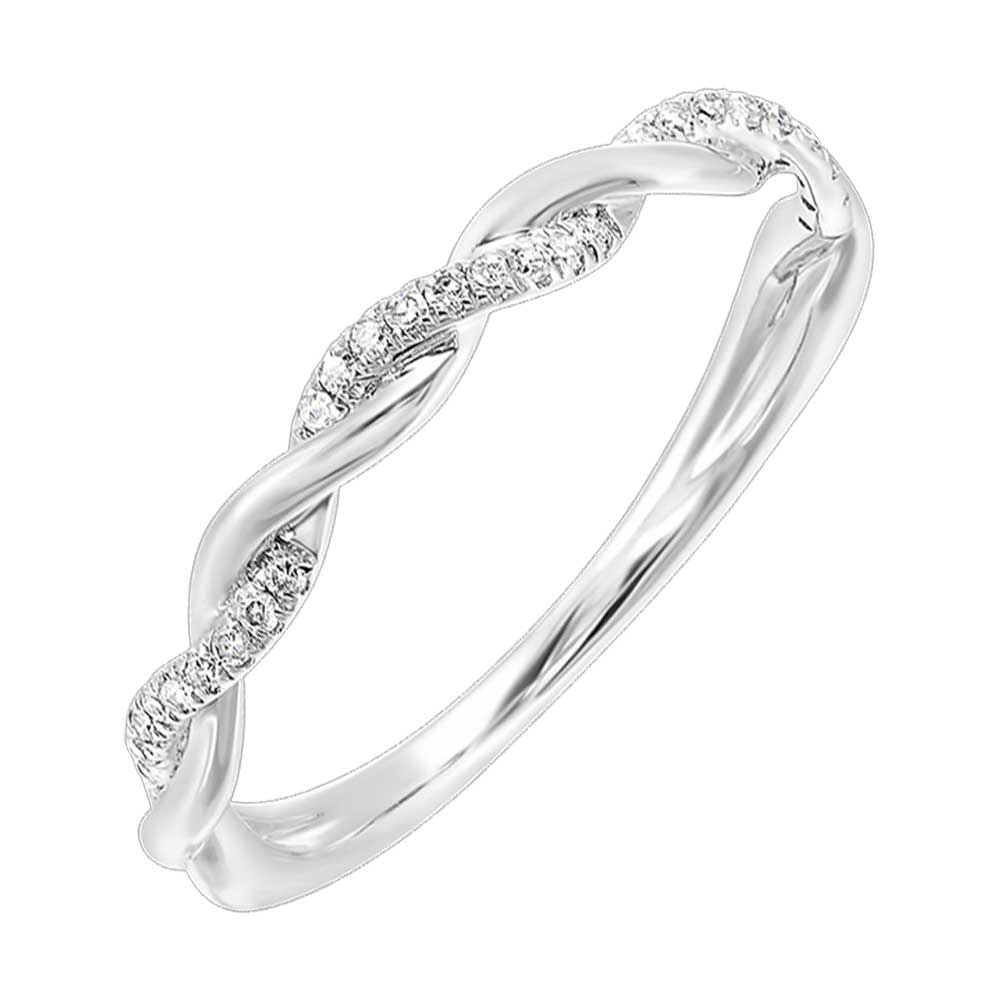 10Kt White Gold Diamond 1/20Ctw Ring