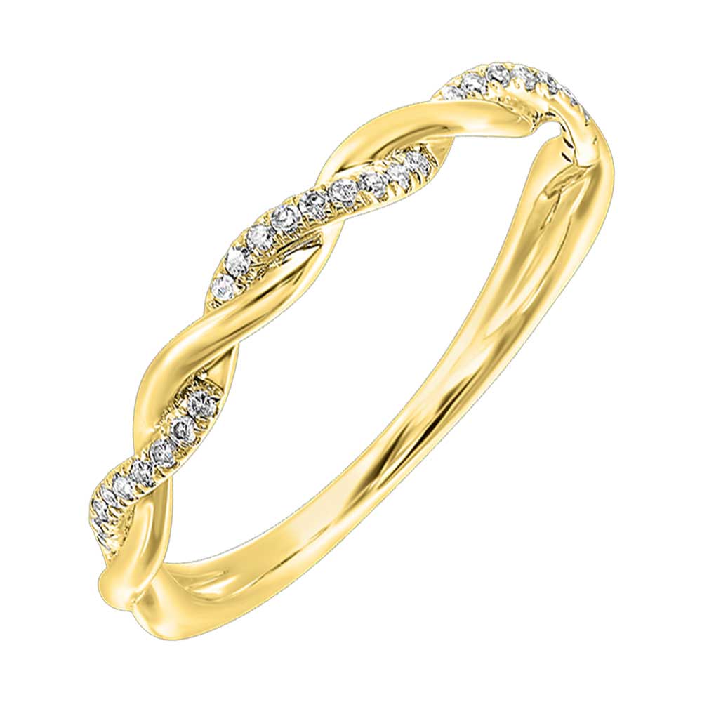 10Kt Yellow Gold Diamond 1/20Ctw Ring