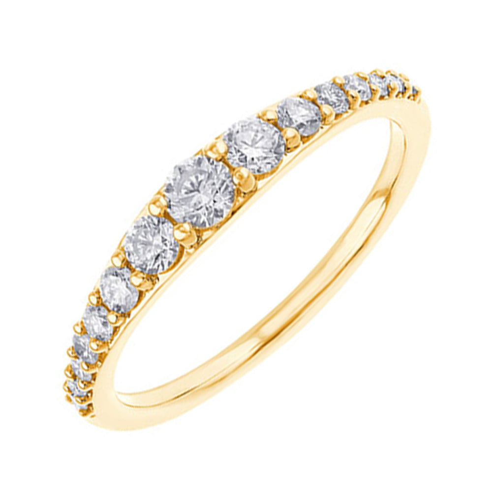 14Kt Yellow Gold Diamond 1/2Ctw Ring