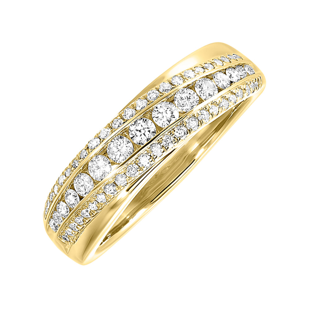 10Kt Yellow Gold Diamond 1/2Ctw Ring