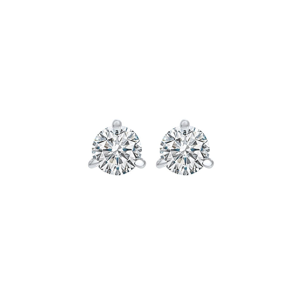 18Kt White Gold Diamond 1/4Ctw Earring