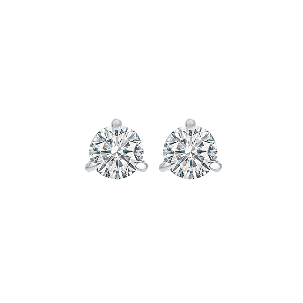 18Kt White Gold Diamond 1/3Ctw Earring