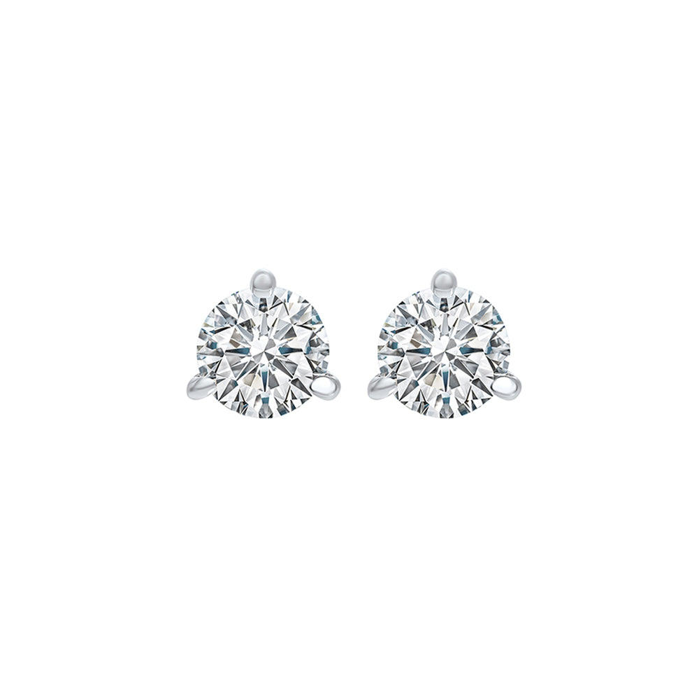 18Kt White Gold Diamond 3/8Ctw Earring