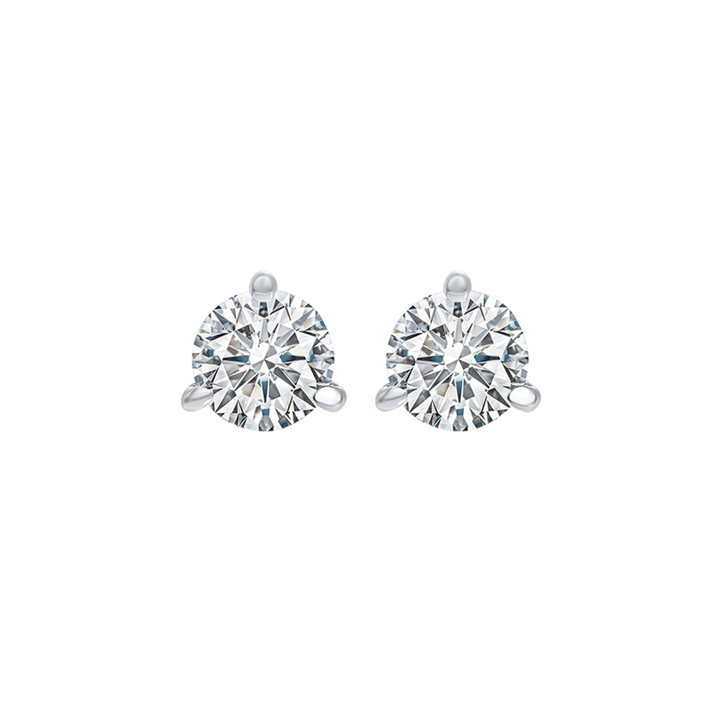 18Kt White Gold Diamond 1/2Ctw Earring