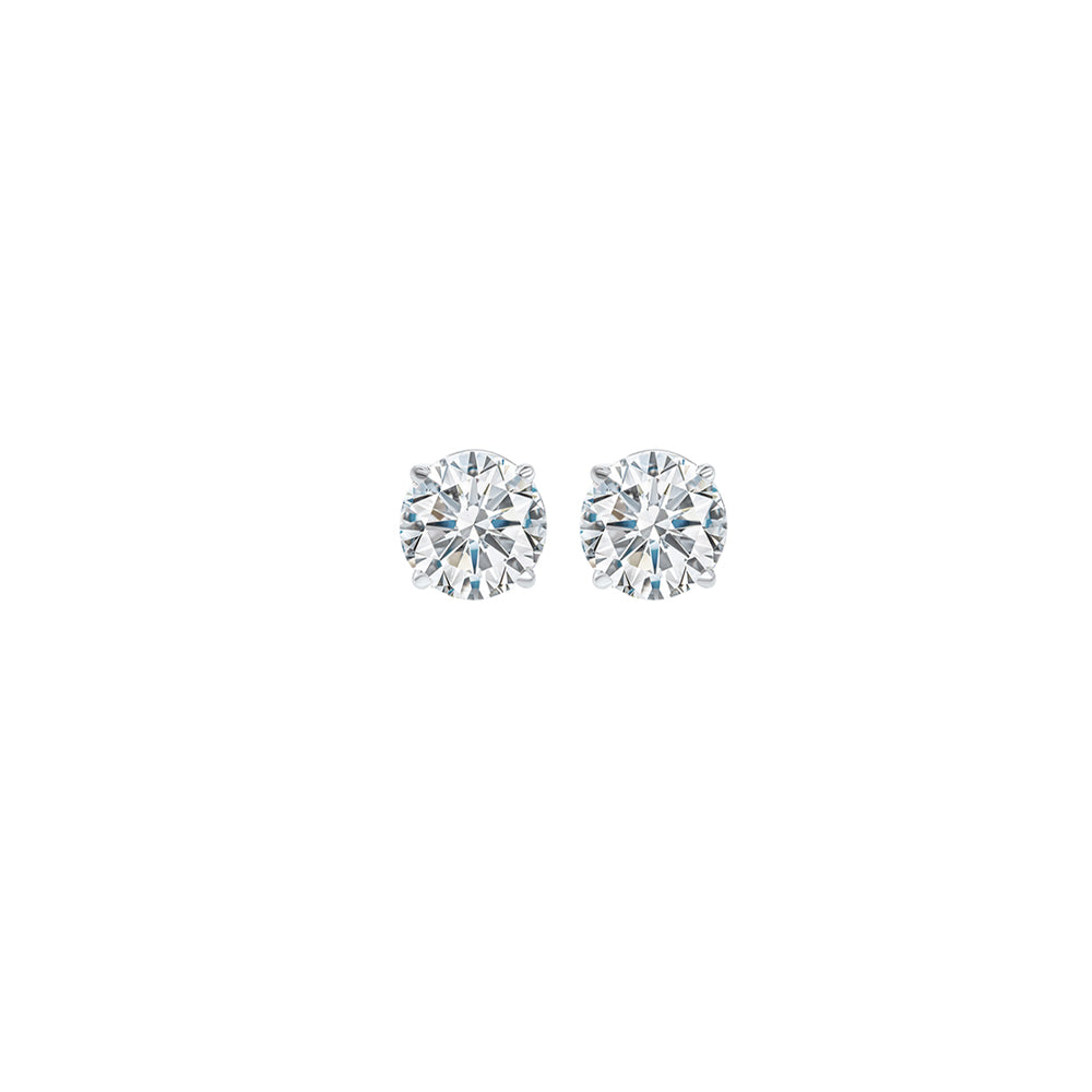 14Kt White Gold Diamond 1/5Ctw Earring