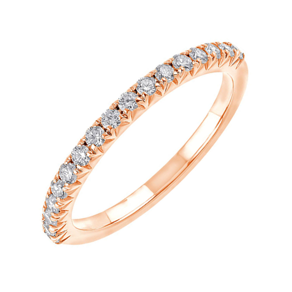 14Kt Rose Gold Diamond 1/3Ctw Ring