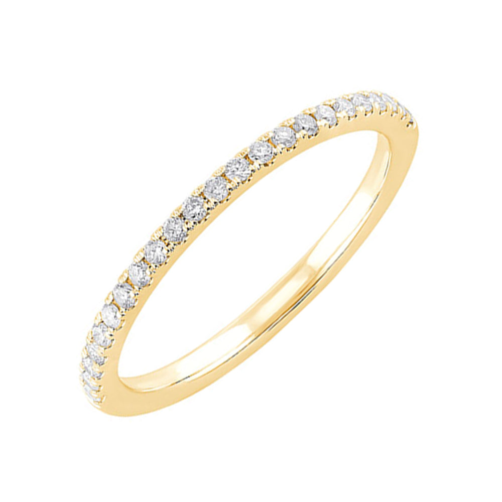 14Kt Yellow Gold Diamond 1/6Ctw Ring