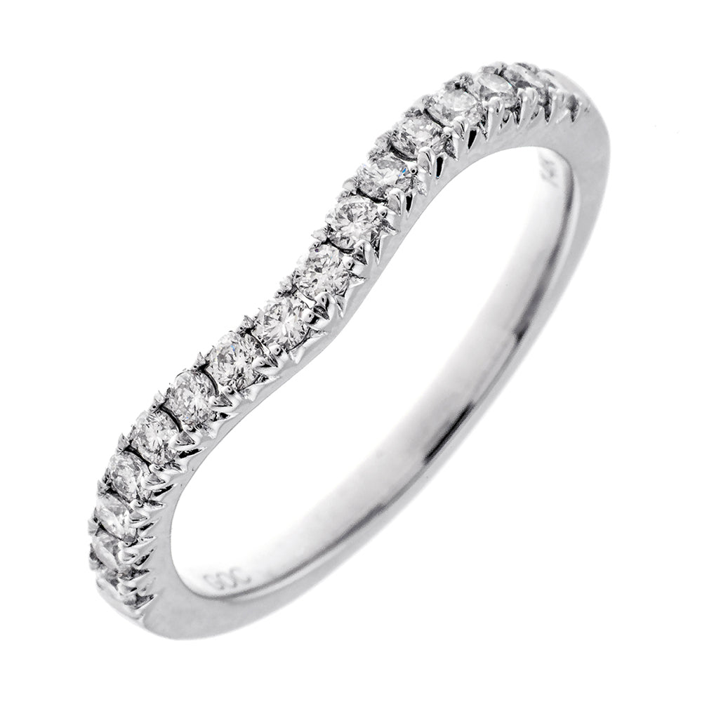 14Kt White Gold Diamond 1/3Ctw Ring