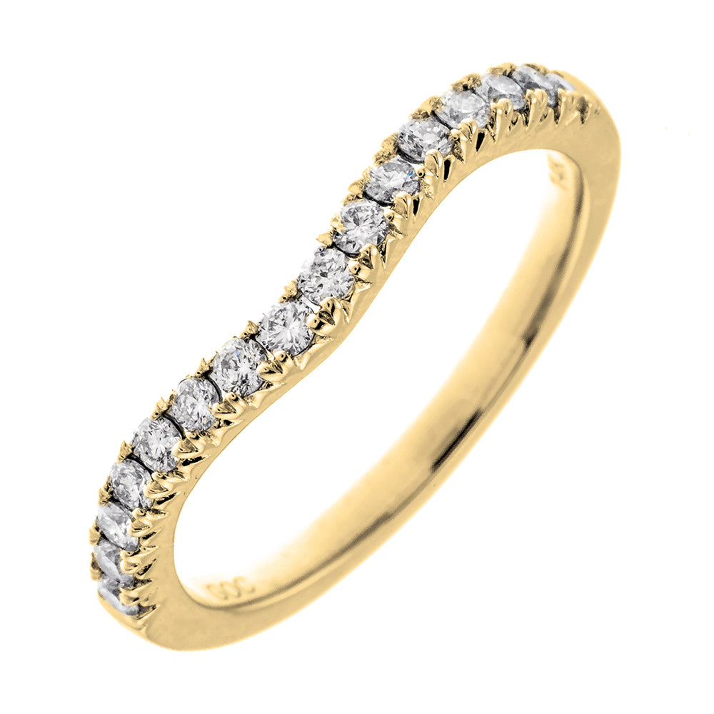 14Kt Yellow Gold Diamond 1/3Ctw Ring