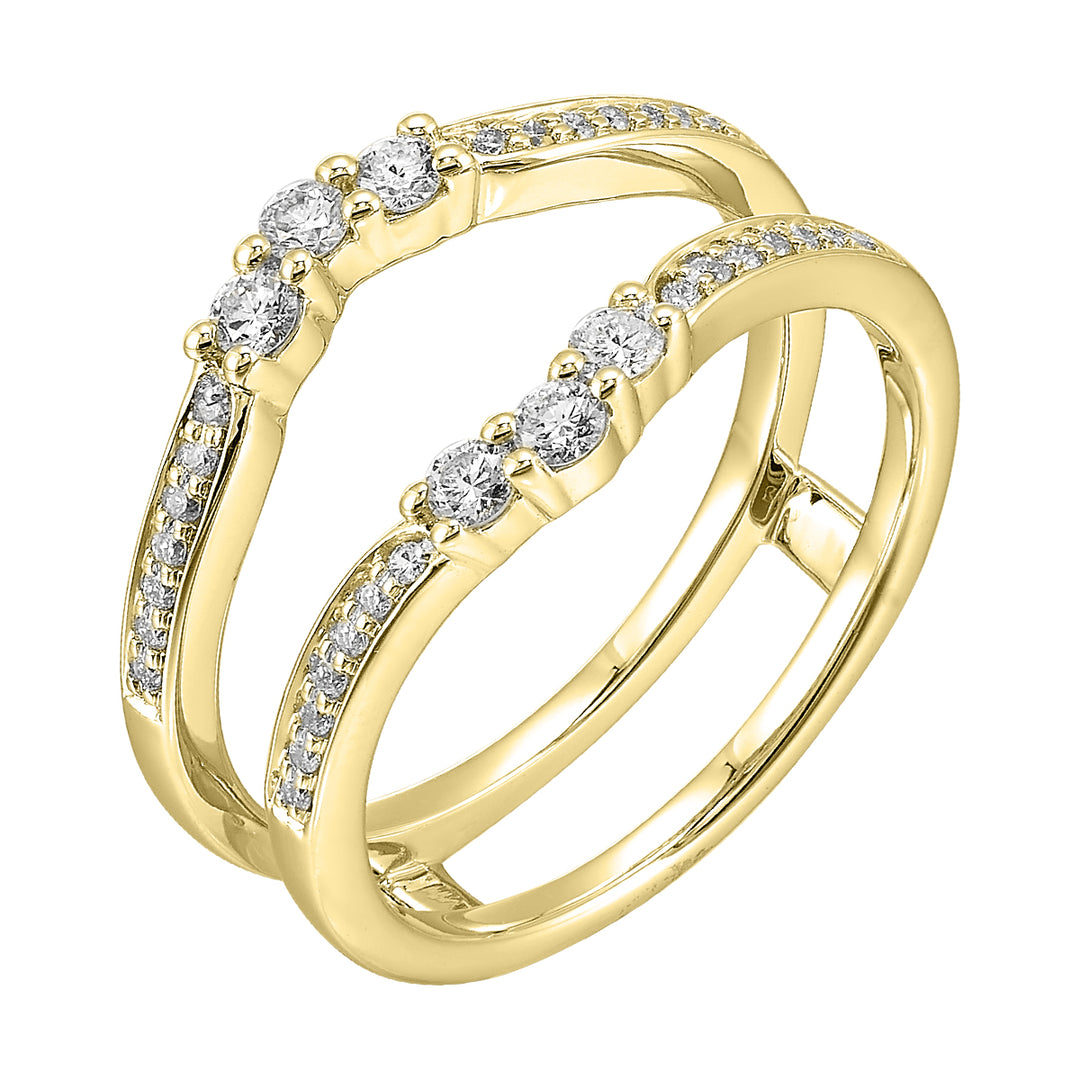 14Kt Yellow Gold Diamond 1/3Ctw Ring