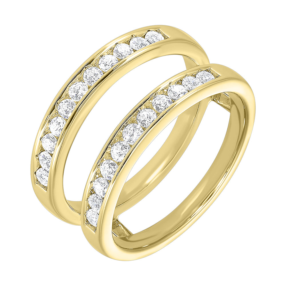 14Kt Yellow Gold Diamond 3/8Ctw Ring