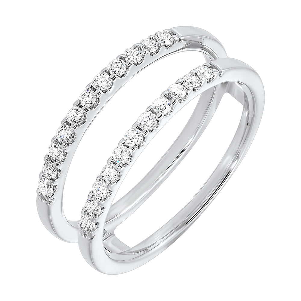 14Kt White Gold Diamond 1/3Ctw Ring